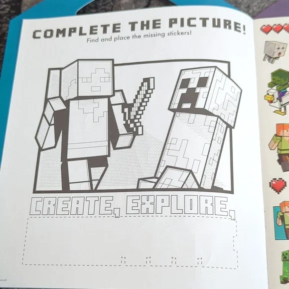 Grab and Go Activity Set - Minecraft - Picture 4 of 13